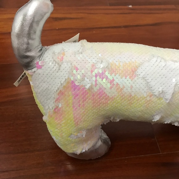 Sequined Cute stuffed toy 19in long approx. - Picture 5 of 6